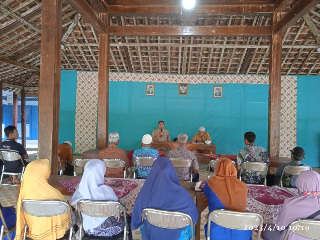 Rapat Koordinasi dan Pembinaan Rohaniawan Kalurahan Kebonrejo